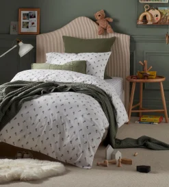 Secret Linen Store Acorn 100% Organic Cotton Duvet Cover Set