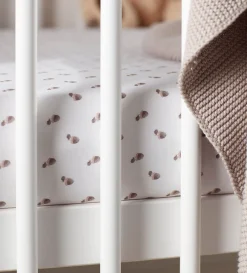 Secret Linen Store Acorn 100% Organic Cotton Fitted Sheet