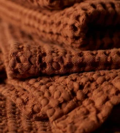 Secret Linen Store Amber 100% Cotton Waffle Towels