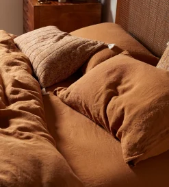 Secret Linen Store Amber 100% Linen Pillowcase