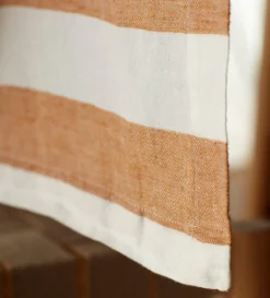 Secret Linen Store Amber Cora 100% Linen Table Runner