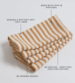 Secret Linen Store 100% Linen Napkins