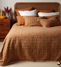 Secret Linen Store Anika Floral 100% Cotton Cushion Cover