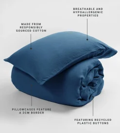 Secret Linen Store Linen Blend Housewife Pillowcase