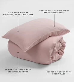 Secret Linen Store 100% Linen Housewife Pillowcase