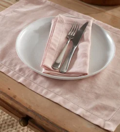 Secret Linen Store Twill Cotton Linen Placemats - Set of 2