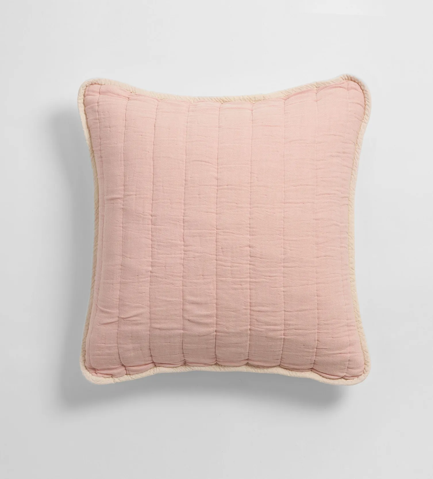 Secret Linen Store 100% Cotton Quilted Cushion Cover