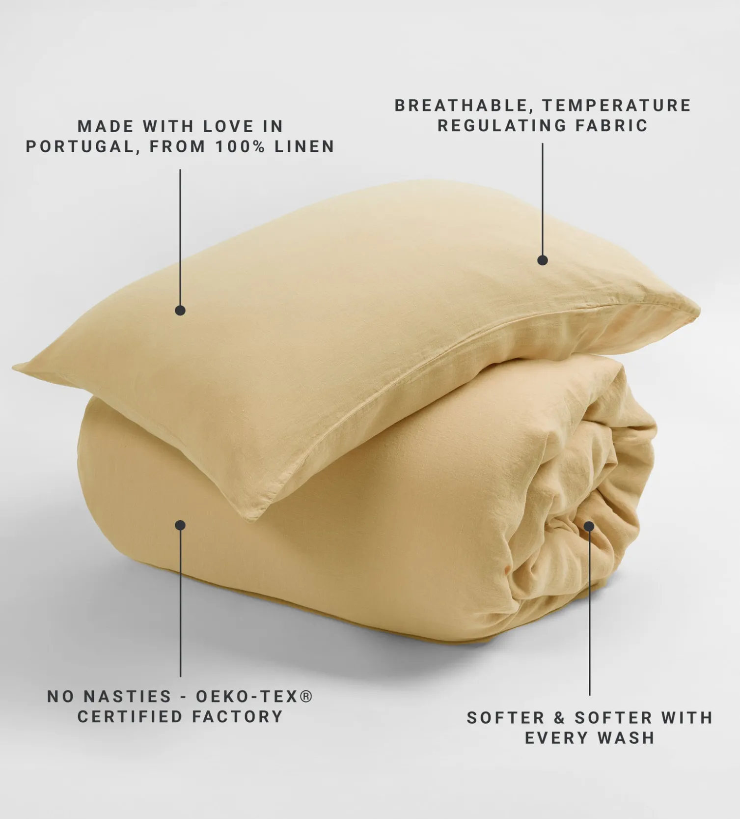Secret Linen Store 100% Linen Duvet Cover