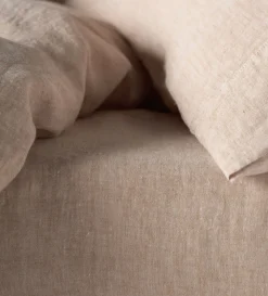 Secret Linen Store 100% Linen Fitted Sheet