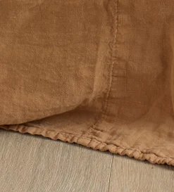 Secret Linen Store 100% Linen Loop Top Curtain (Single)