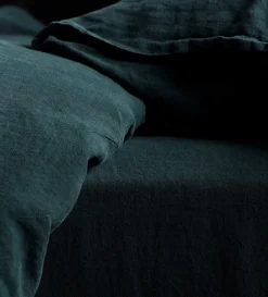Secret Linen Store 100% Linen Fitted Sheet