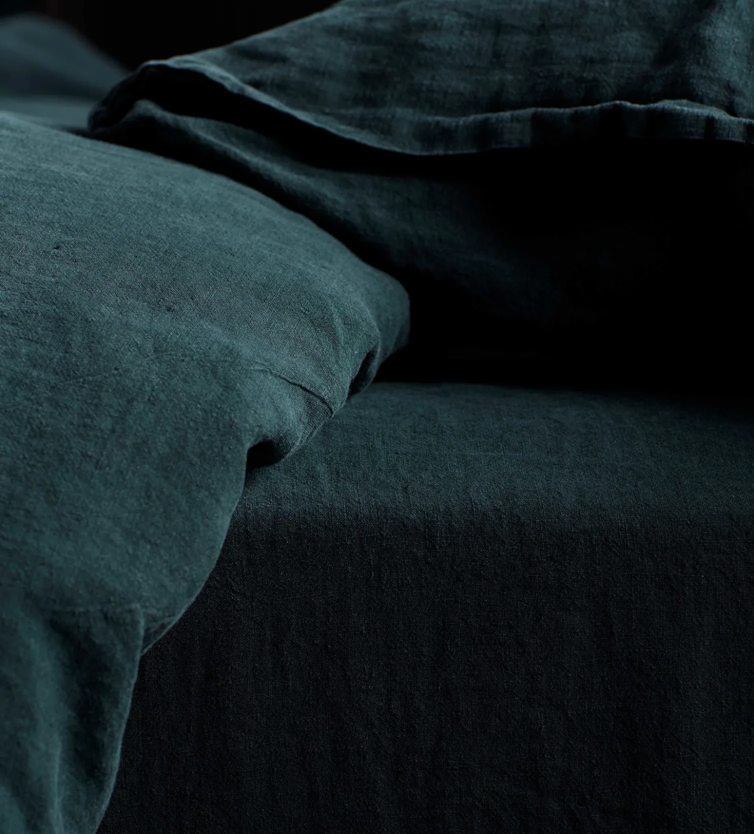 Secret Linen Store 100% Linen Fitted Sheet