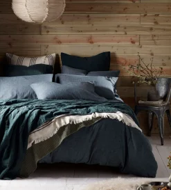 Secret Linen Store Brushed 100% Organic Cotton Duvet Cover