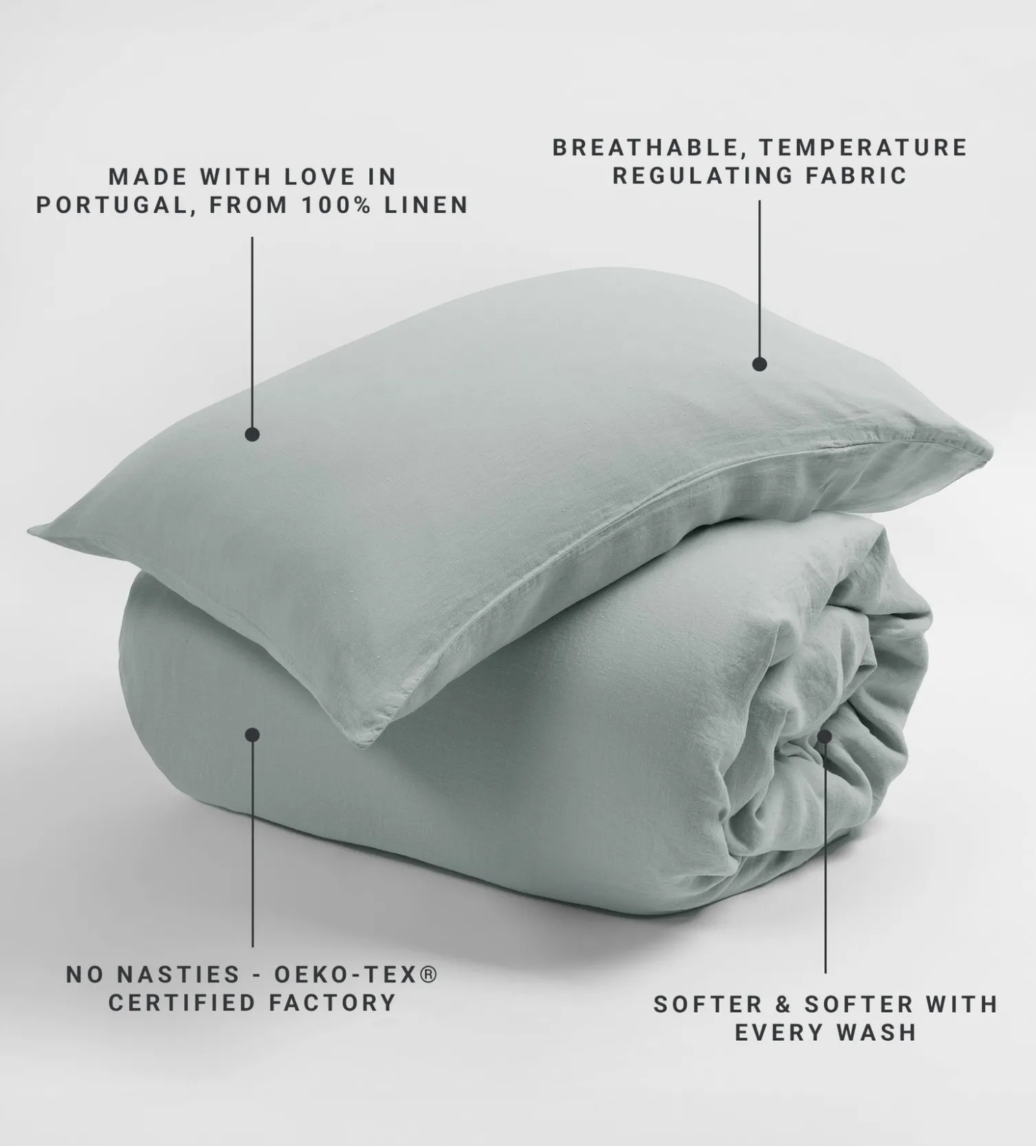 Secret Linen Store 100% Linen Duvet Cover