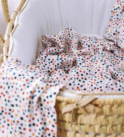 Secret Linen Store 100% Organic Cotton Muslin Swaddle Blanket