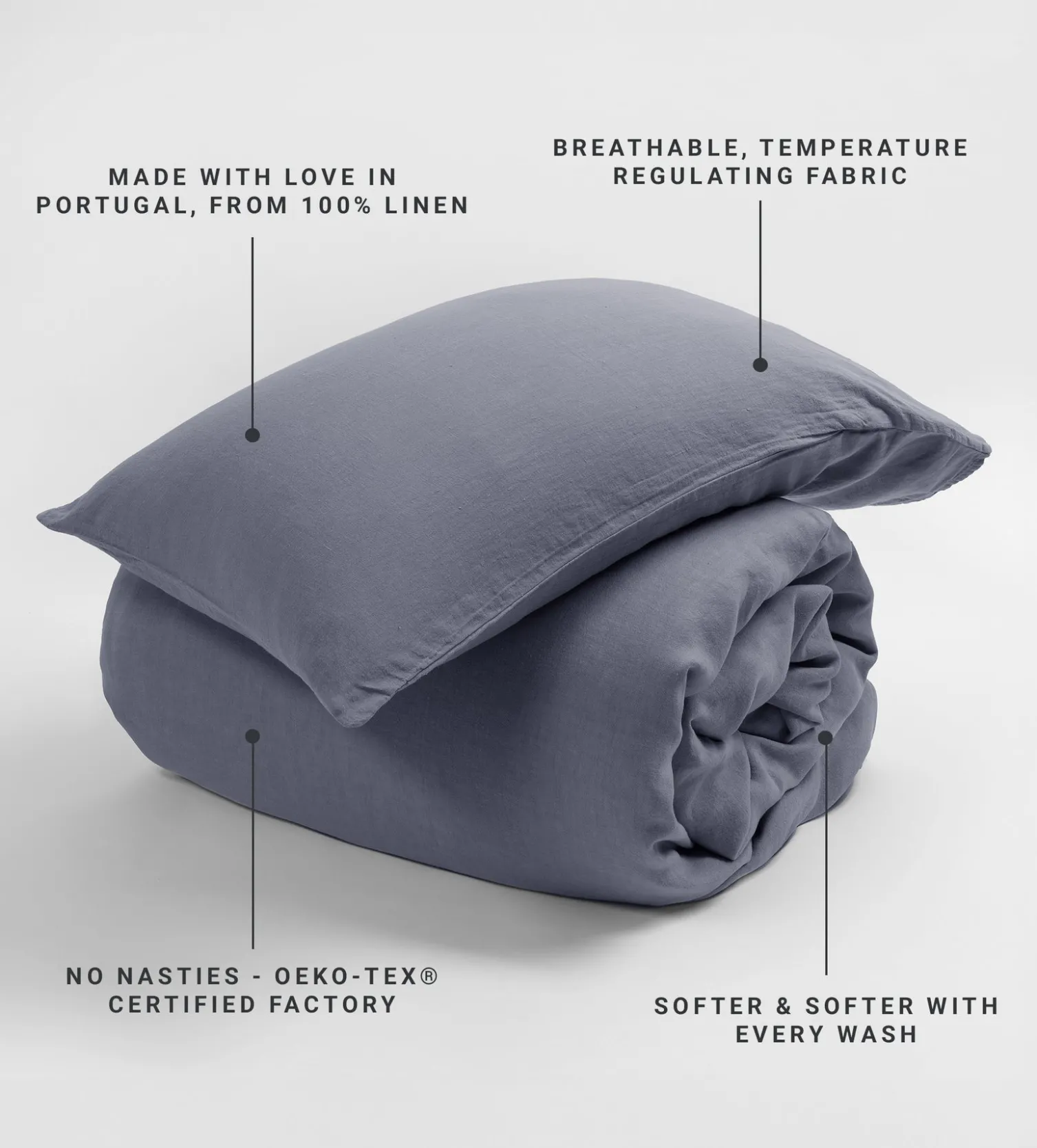 Secret Linen Store 100% Linen Duvet Cover