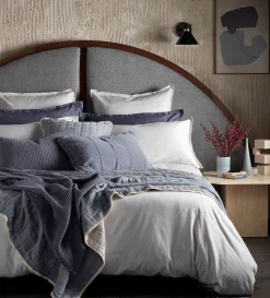 Secret Linen Store Big Waffle 100% Cotton Cushion Cover