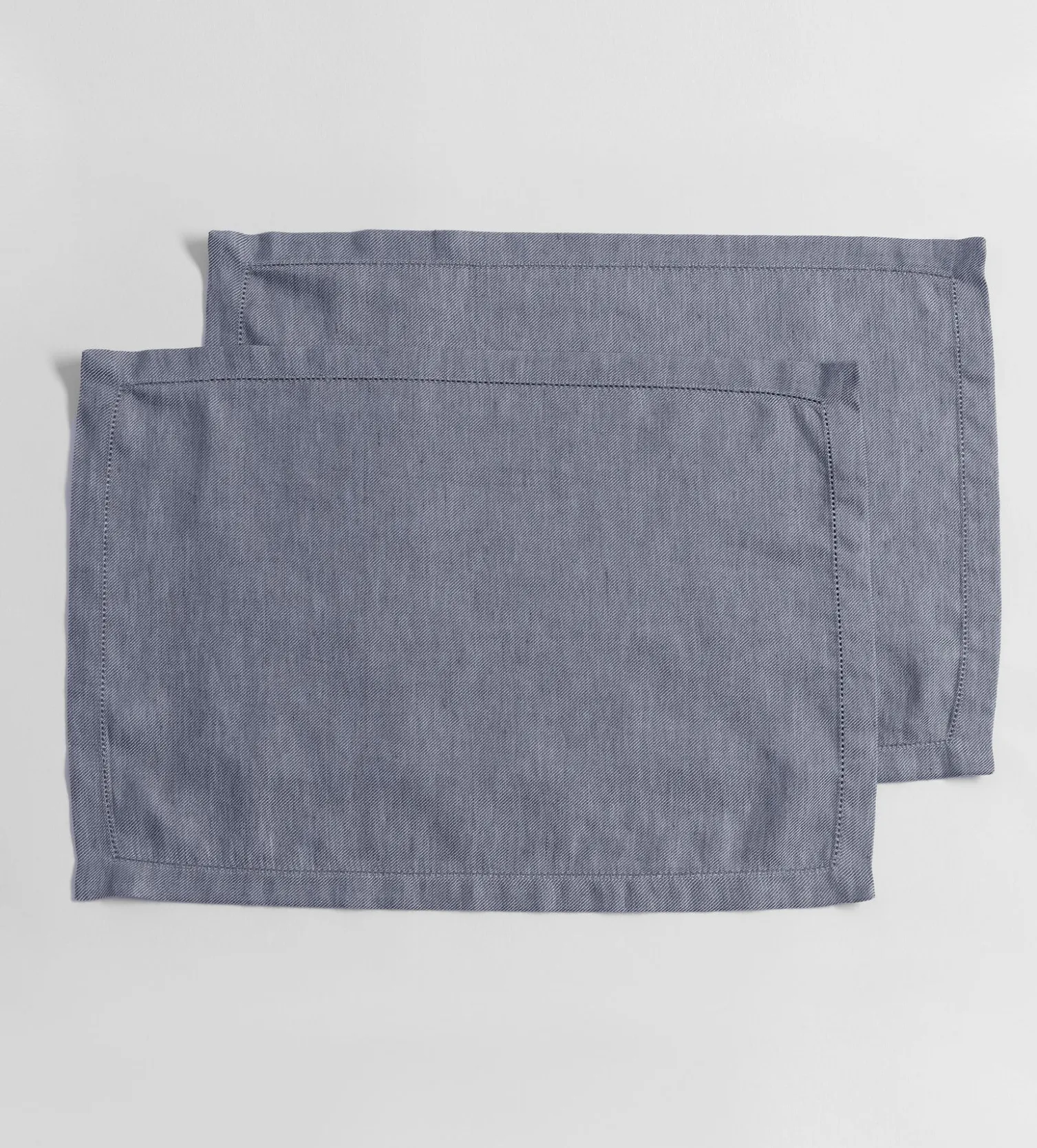Secret Linen Store Cotton Linen Twill Placemats - Set of 2