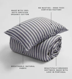 Secret Linen Store Brushed 100% Organic Cotton Pillowcase