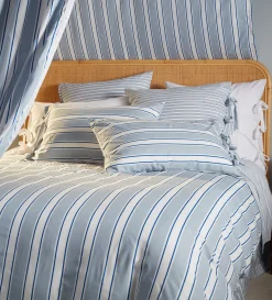 Secret Linen Store Glassette Teddy Stripe 100% Cotton Duvet Cover