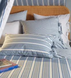 Secret Linen Store Glassette Teddy Stripe 100% Cotton Duvet Cover