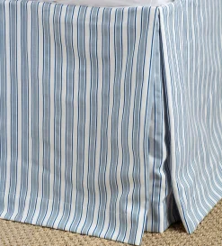 Secret Linen Store Glassette Teddy Stripe 100% Cotton Valance