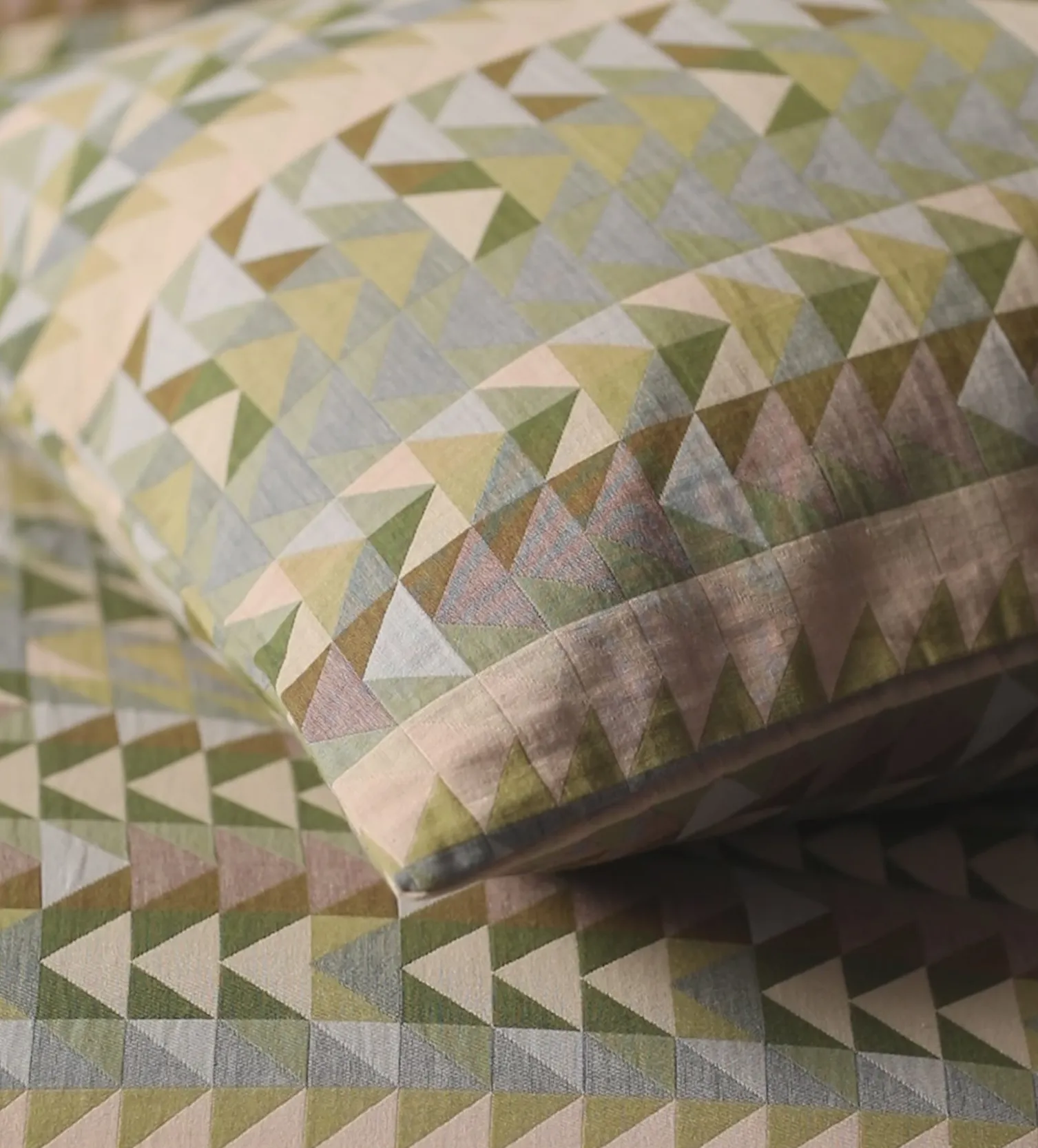 Secret Linen Store Green Jude 100% Cotton Housewife Pillowcase