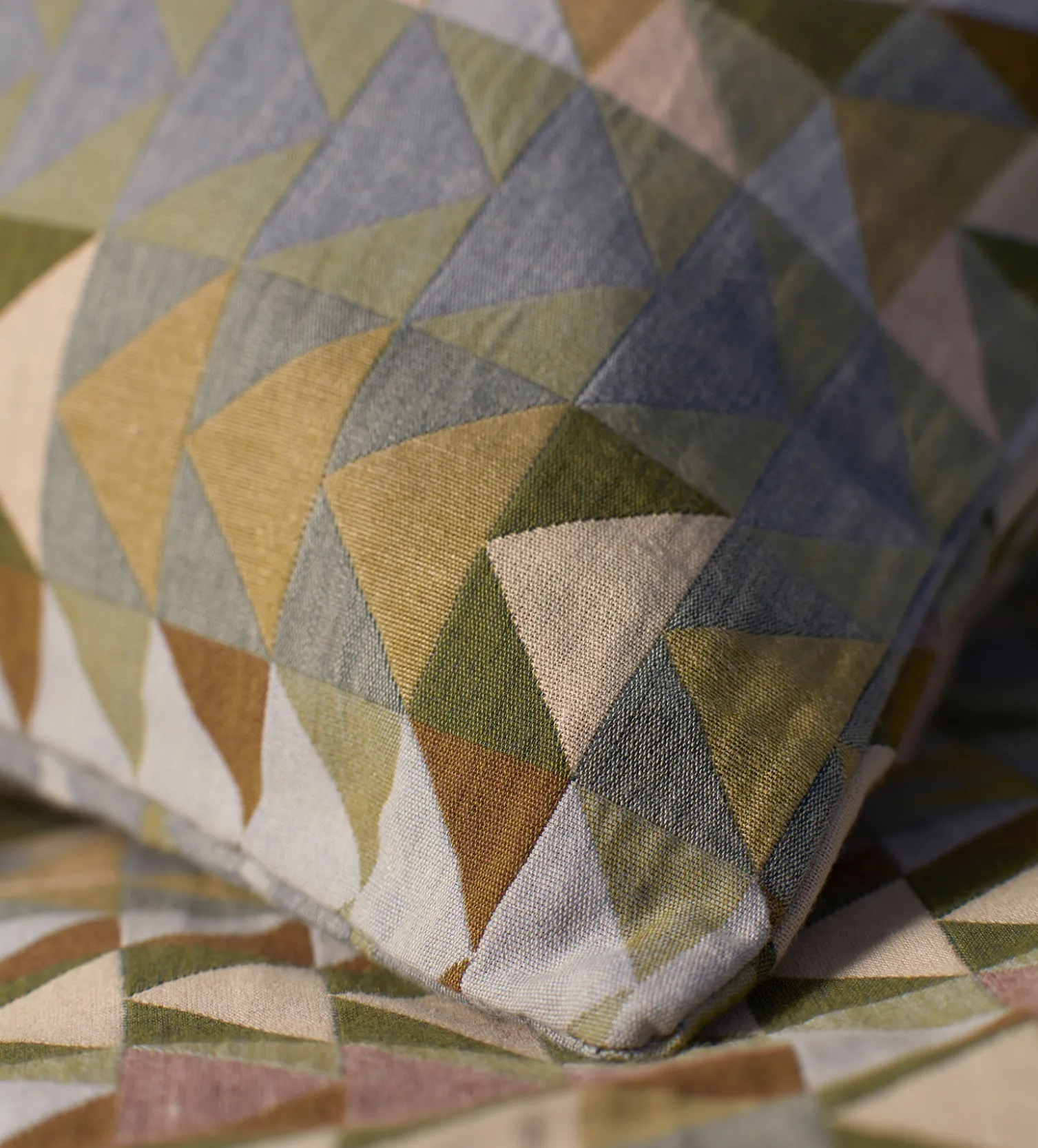 Secret Linen Store Green Jude 100% Cotton Housewife Pillowcase