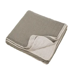 Secret Linen Store 100% Cotton Quilted Throw