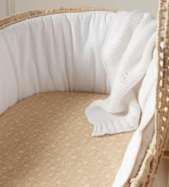 Secret Linen Store Honey Elle 100% Organic Cotton Fitted Sheet
