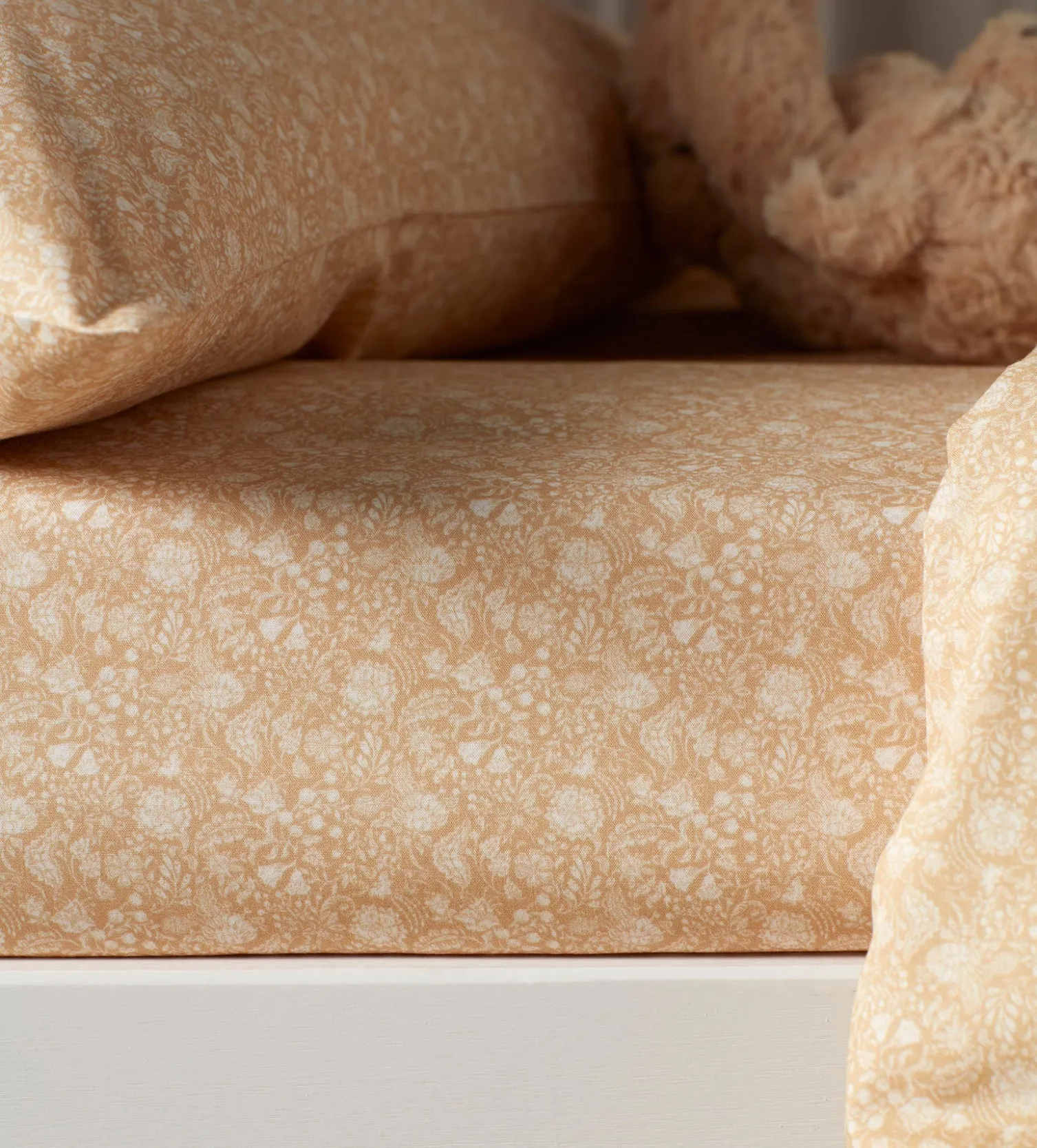 Secret Linen Store Honey Elle 100% Organic Cotton Duvet Cover Set