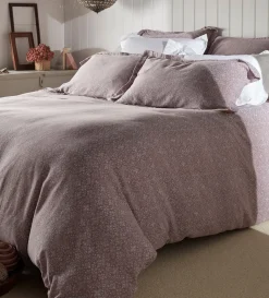Secret Linen Store Jasmine Floral Jacquard 100% Cotton Duvet Cover
