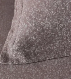Secret Linen Store Jasmine Floral Jacquard 100% Cotton Pillowcase