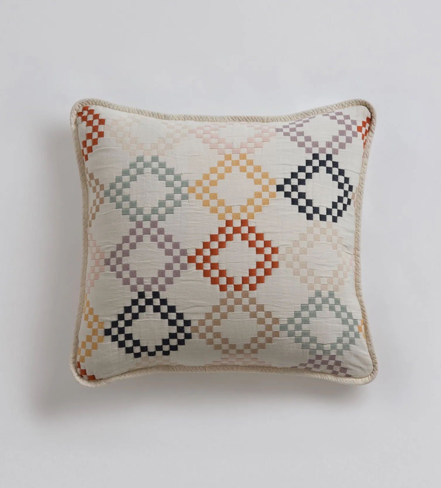 Secret Linen Store Jolene 100% Cotton Cushion Cover