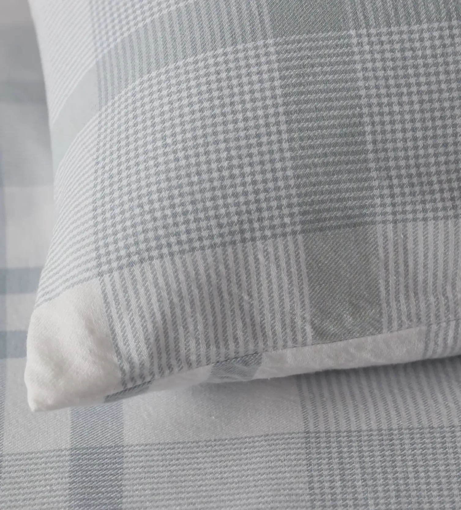 Secret Linen Store Lauren Check 100% Cotton Housewife Pillowcase