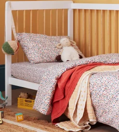 Secret Linen Store Little Finn 100% Cotton Quilted Throw