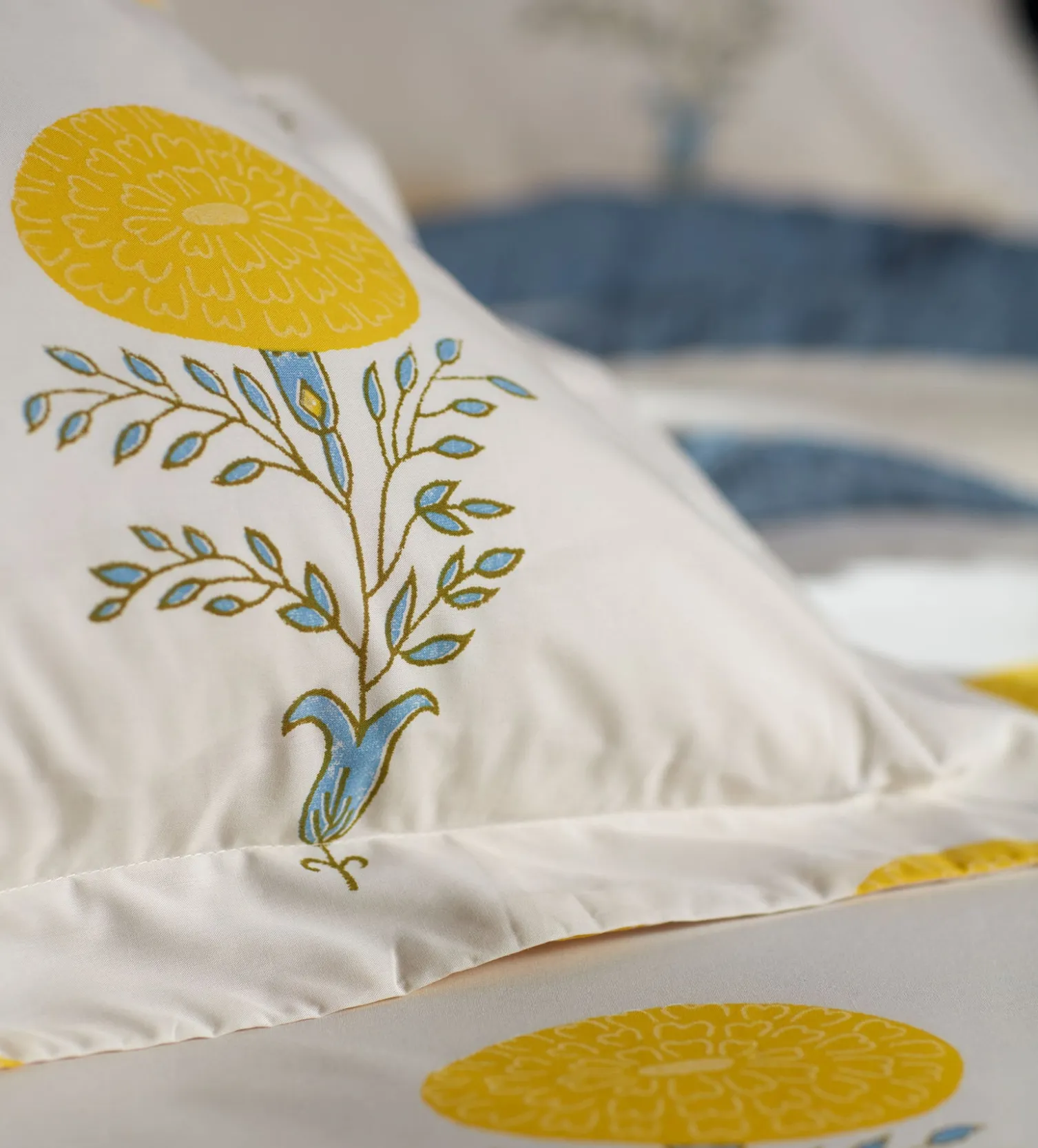 Secret Linen Store Molly Mahon Marigold 100% Cotton Duvet Cover