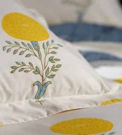 Secret Linen Store Molly Mahon Marigold 100% Cotton Oxford Pillowcase