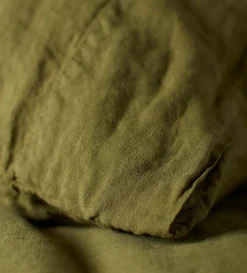 Secret Linen Store Green 100% Linen Duvet Cover