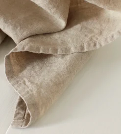 Secret Linen Store 100% Linen Loop Top Curtain (Single)