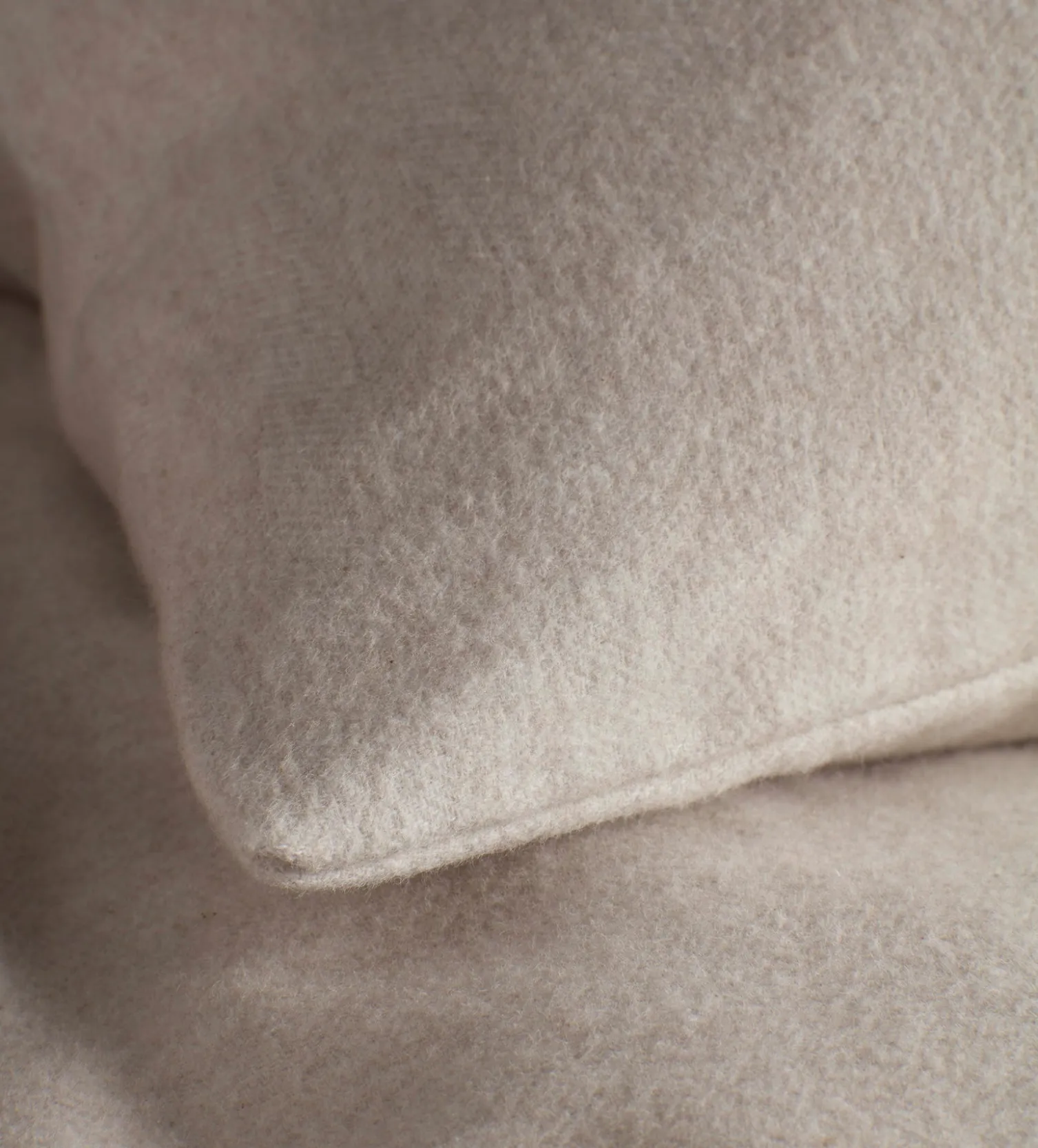 Secret Linen Store Natural Henry Brushed 100% Cotton Pillowcase