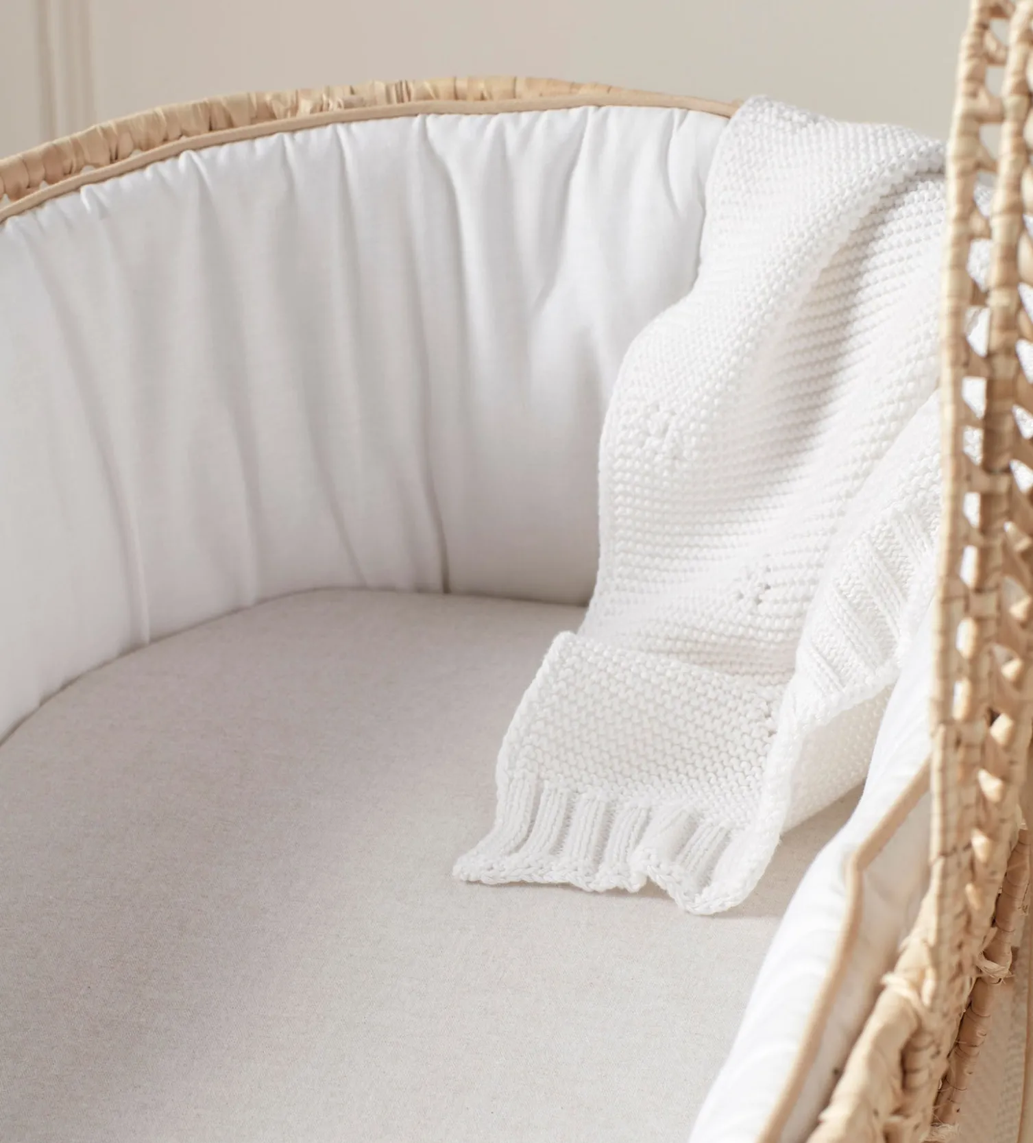Secret Linen Store Natural Kit 100% Brushed Cotton Cot Bed Duvet Cover Set