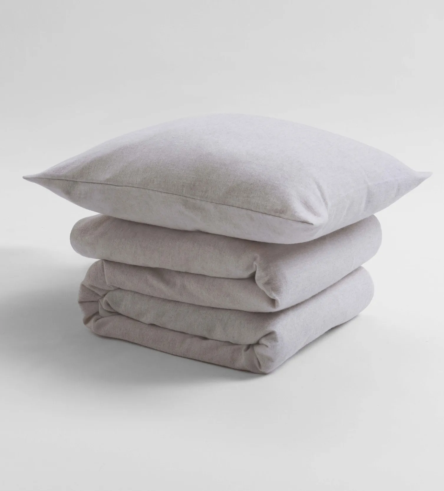 Secret Linen Store Natural Kit 100% Brushed Cotton Cot Bed Duvet Cover Set