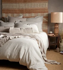 Secret Linen Store Cotton Linen Throw