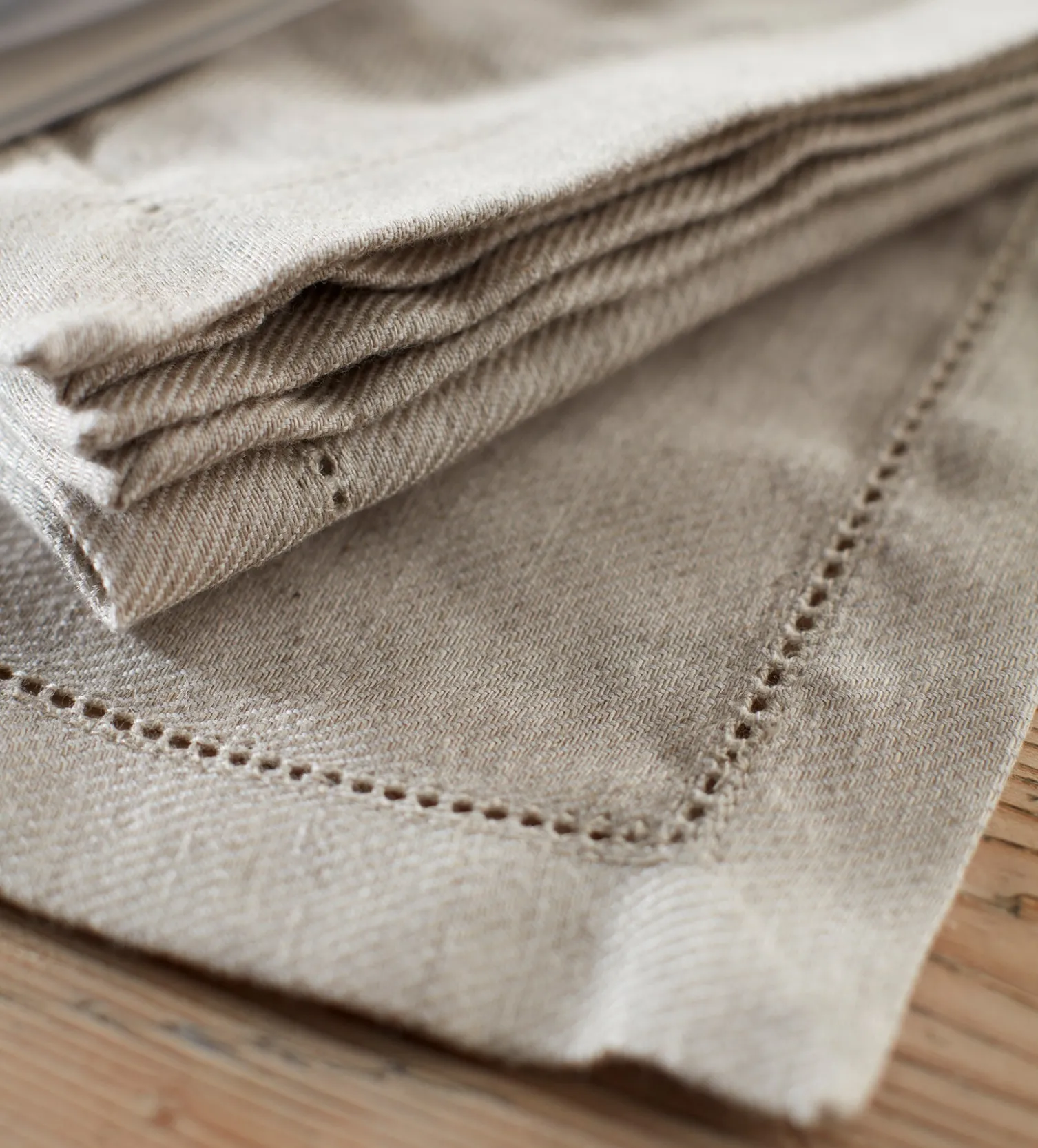 Secret Linen Store Twill Cotton Linen Placemats - Set of 2