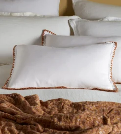 Secret Linen Store Off White Nova 100% Cotton Cushion Cover