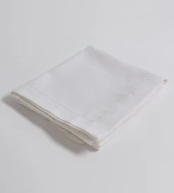 Secret Linen Store Off White Twill Cotton Linen Table Runner