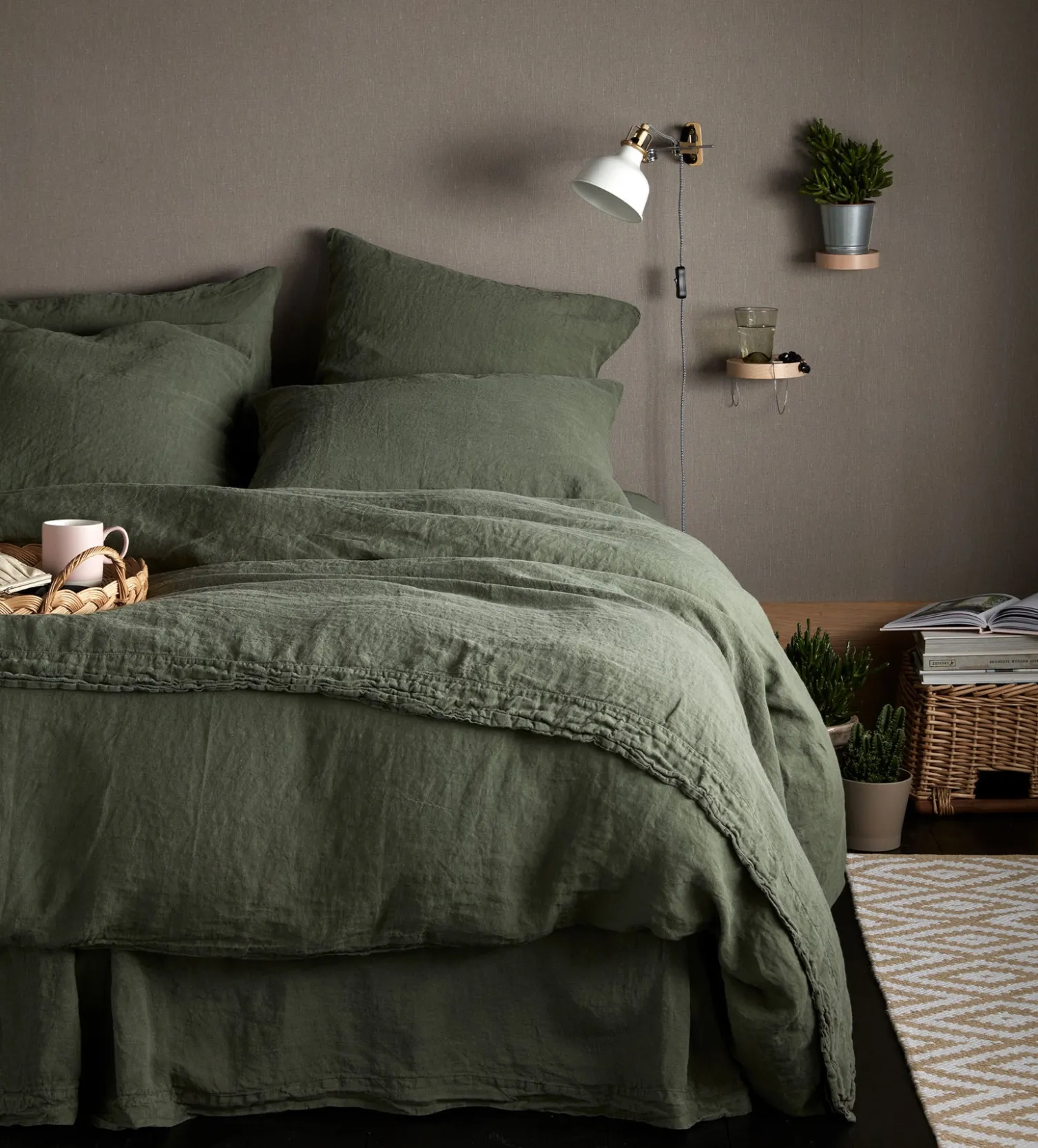 Secret Linen Store 100% Linen Flat Sheet