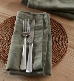 Secret Linen Store 100% Linen Napkins - Set of 4