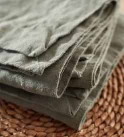 Secret Linen Store 100% Linen Napkins - Set of 4